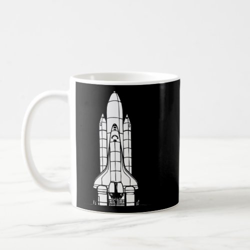 Space Rocket Rocket Launch Space Exploration Astro Coffee Mug