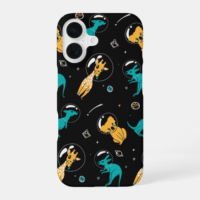 Space Safari Iphone Case (Back)