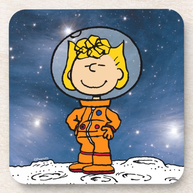 SPACE | Sally Astronaut Beverage Coaster (Front)