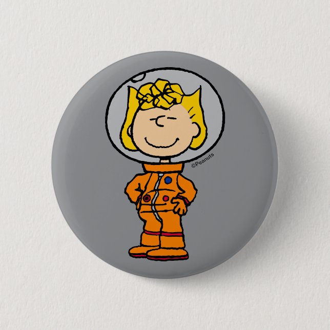 SPACE | Sally Astronaut Button (Front)