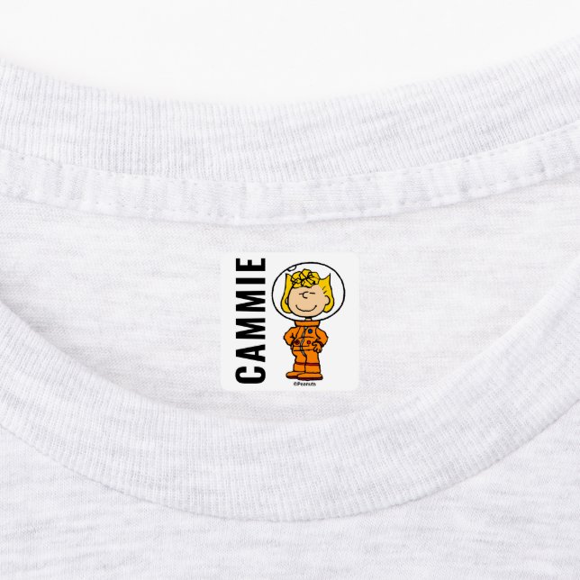 SPACE | Sally Astronaut Kids' Labels (Affixed)