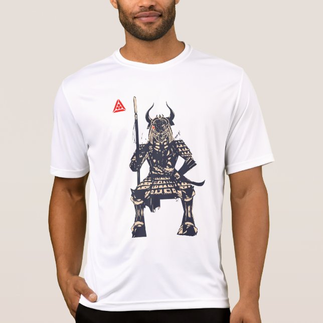 Space Samurai Warrior T-Shirt (Front)