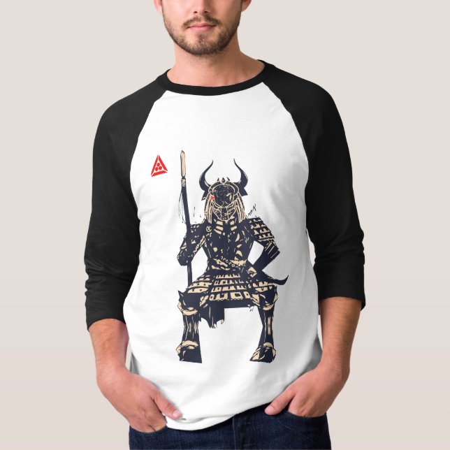 Space Samurai Warrior T-Shirt (Front)