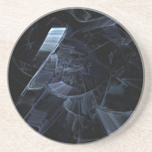 space sandstone coaster (Front)