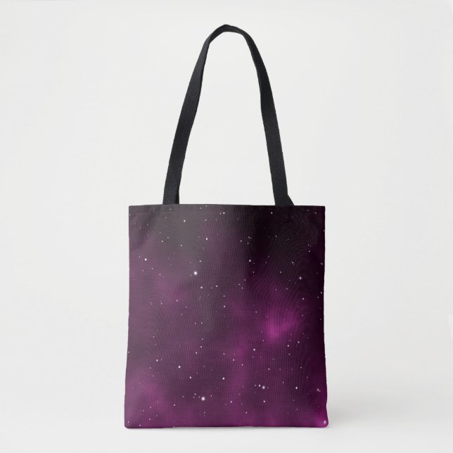 Space scape illustration astronomy graphic design  tote bag (Front)