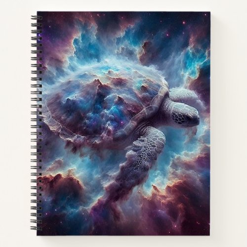 Space Sea Turtle Notebook