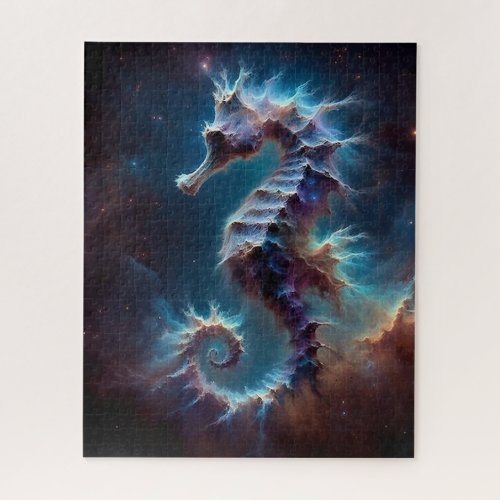 Space Seahorse Jigsaw Puzzle