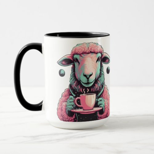 Space sheep mug
