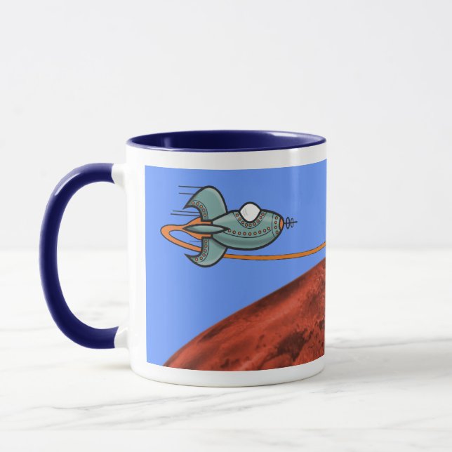Space Ship Mug (Left)