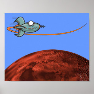Space Ship Poster