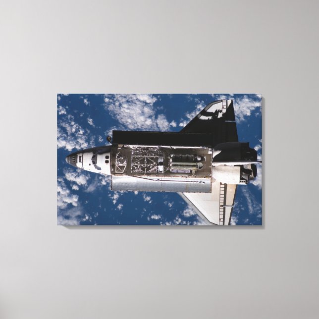 Space Shuttle Atlantis 2 Canvas Print (Front)