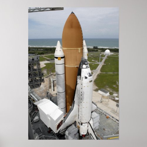Space shuttle Atlantis 2 Poster