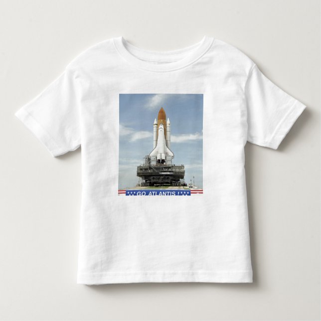 Space shuttle Atlantis 2 Toddler T-shirt (Front)