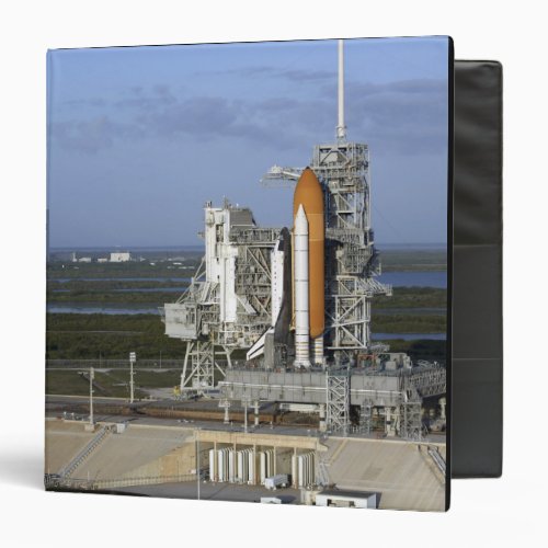Space shuttle Atlantis 3 3 Ring Binder