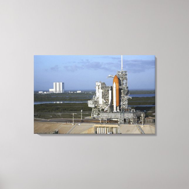 Space shuttle Atlantis 3 Canvas Print (Front)