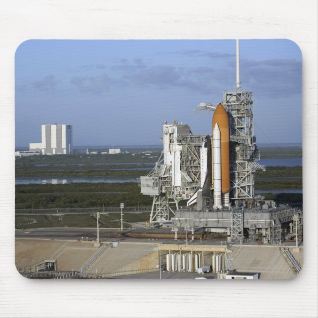 Space shuttle Atlantis 3 Mouse Pad (Front)