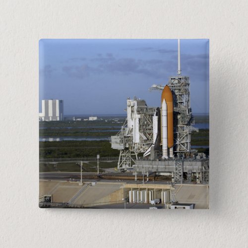 Space shuttle Atlantis 3 Pinback Button