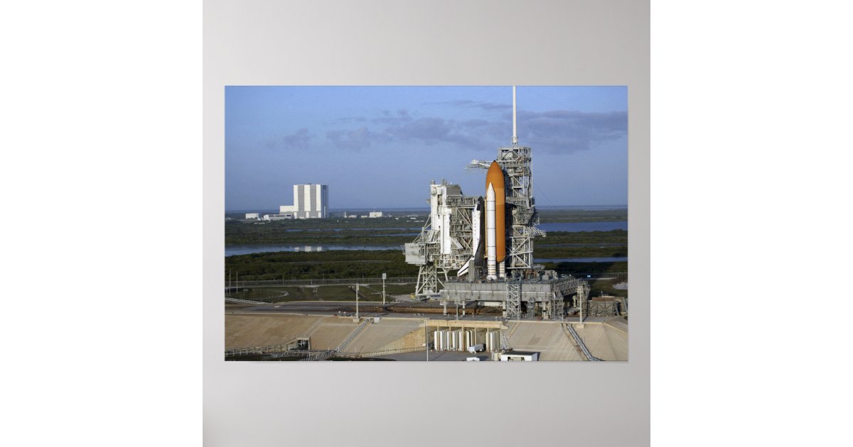 Space shuttle Atlantis 3 Poster | Zazzle