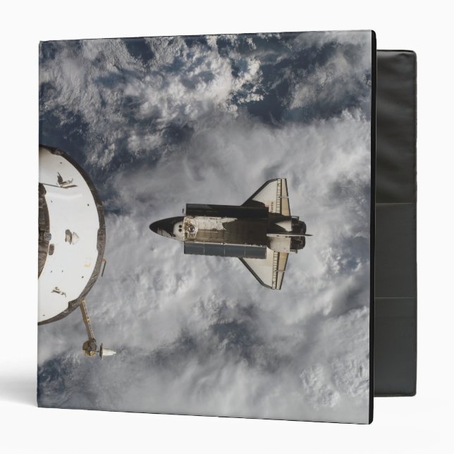 Space Shuttle Atlantis 3 Ring Binder (Front/Inside)