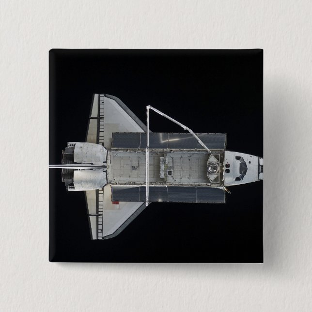 Space shuttle Atlantis 4 Button (Front)