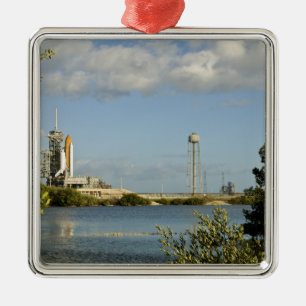 Space Shuttle Atlantis and Endeavour Metal Ornament