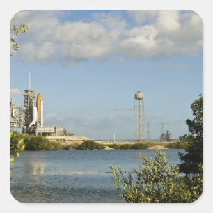 Space Shuttle Atlantis and Endeavour Square Sticker