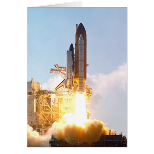 Space Shuttle Atlantis Blasts Off