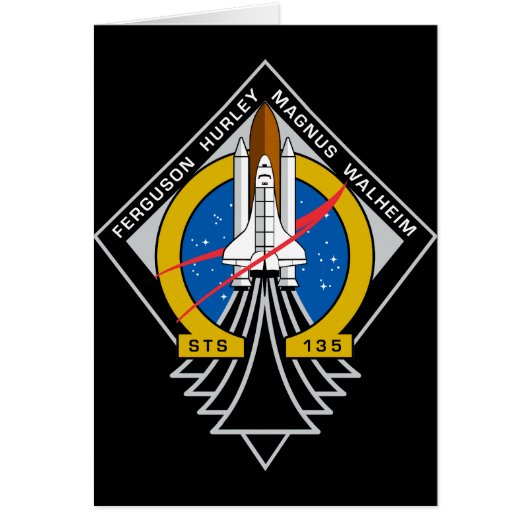 Space Shuttle Atlantis Cards (Front)