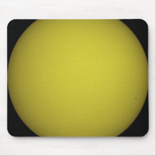 Space Shuttle Atlantis is seen in silhouette Mouse Pad