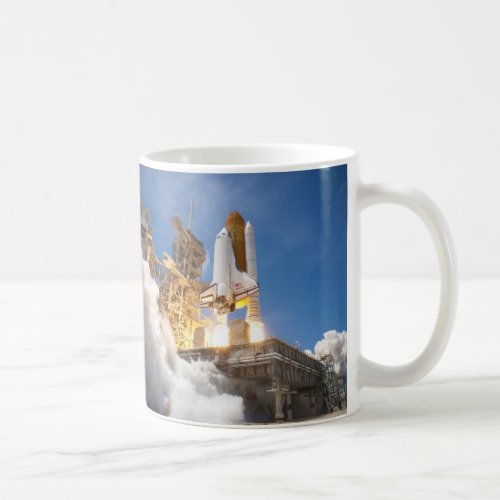Space Shuttle Atlantis Launching STS_132 Mission Coffee Mug