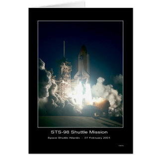 Space Shuttle Atlantis Lift-off - February 7, 2001 Cards