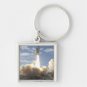 Space Shuttle Atlantis lifts off 10 Keychain