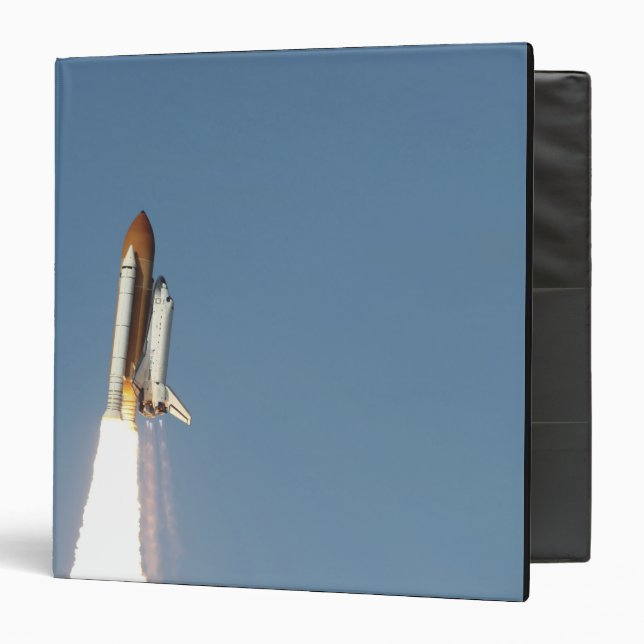 Space Shuttle Atlantis lifts off 11 Binder (Front/Inside)
