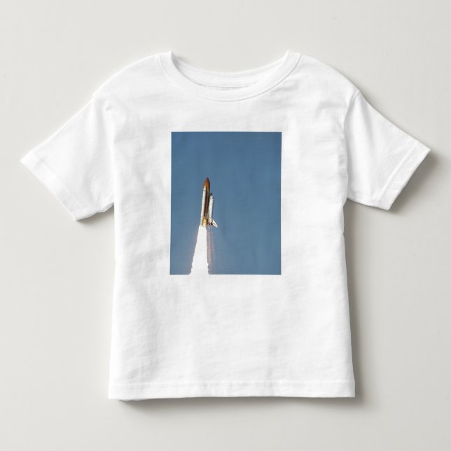 Space Shuttle Atlantis lifts off 11 Toddler T-shirt (Front)