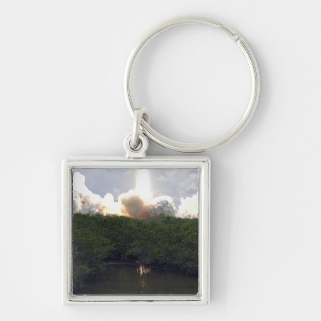 Space Shuttle Atlantis lifts off 14 Keychain (Front)