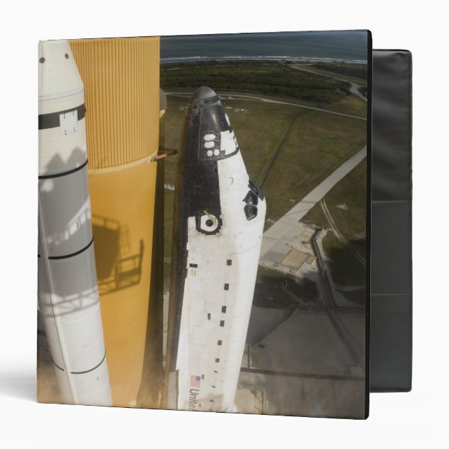 Space Shuttle Atlantis lifts off 17 3 Ring Binder (Front/Inside)