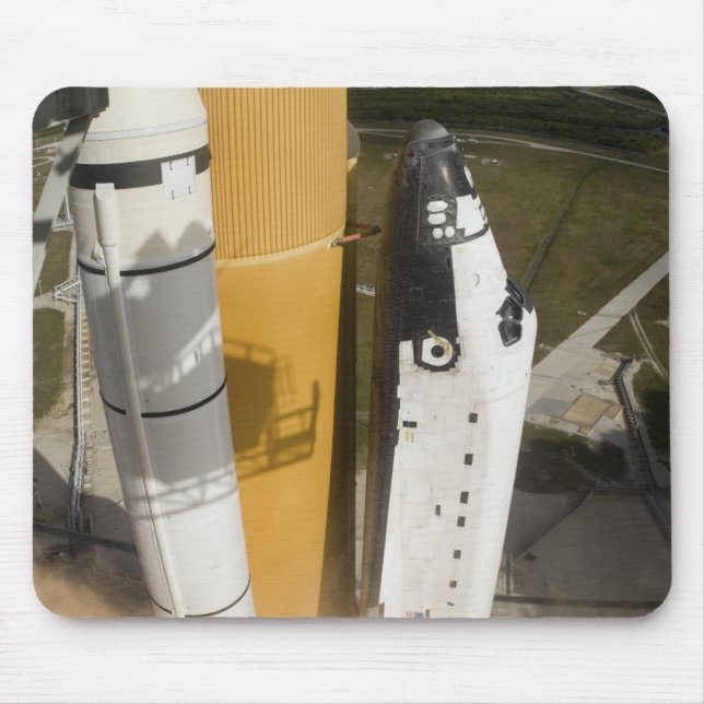 Space Shuttle Atlantis lifts off 17 Mouse Pad (Front)