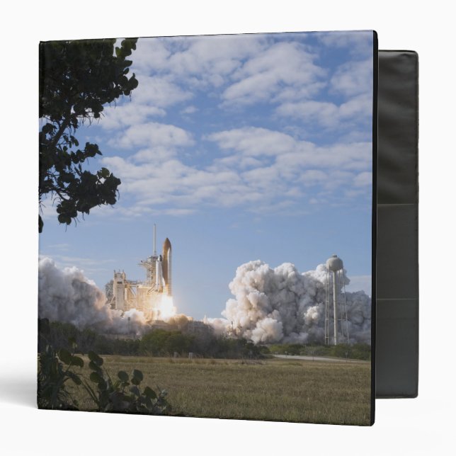 Space Shuttle Atlantis lifts off 18 3 Ring Binder (Front/Inside)