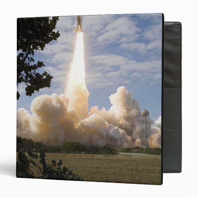 Space Shuttle Atlantis lifts off 19 3 Ring Binder (Front/Inside)
