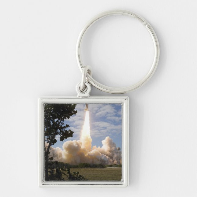 Space Shuttle Atlantis lifts off 19 Keychain (Front)