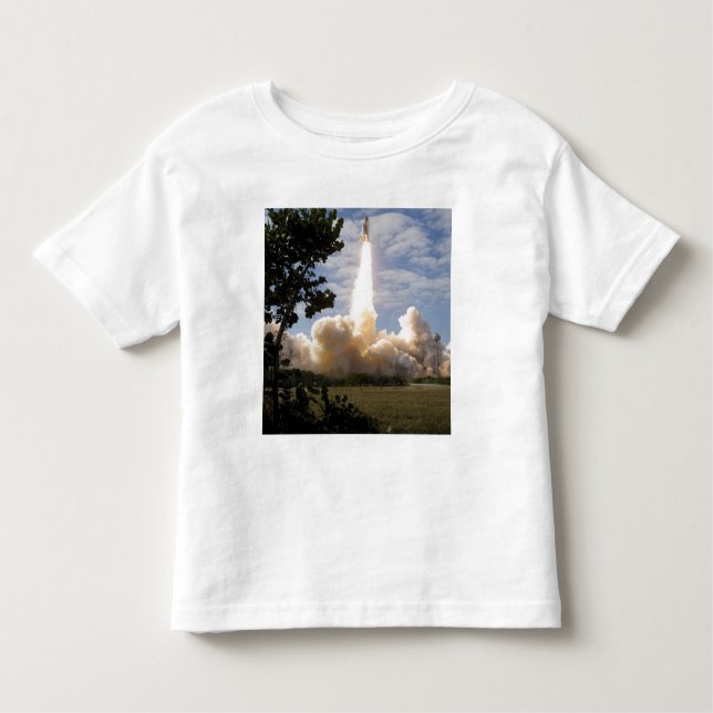 Space Shuttle Atlantis lifts off 19 Toddler T-shirt (Front)