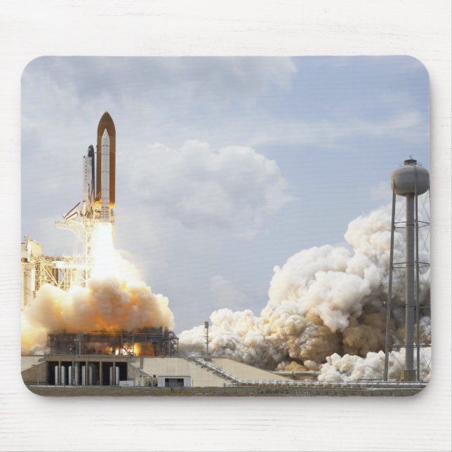 Space Shuttle Atlantis lifts off 21 Mouse Pad (Front)