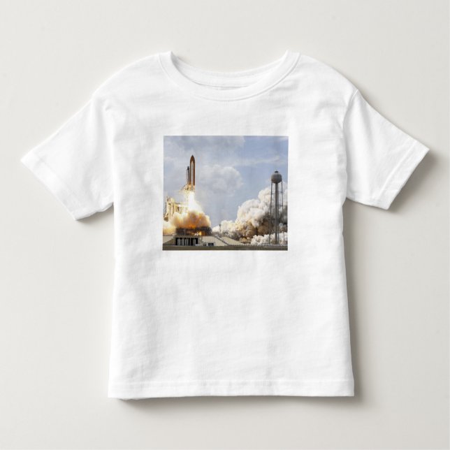 Space Shuttle Atlantis lifts off 21 Toddler T-shirt (Front)