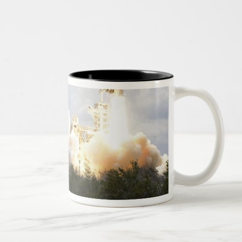 Space Shuttle Atlantis lifts off 22 Two_Tone Coffee Mug