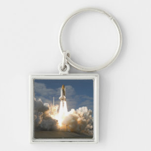 Space Shuttle Atlantis lifts off 24 Keychain