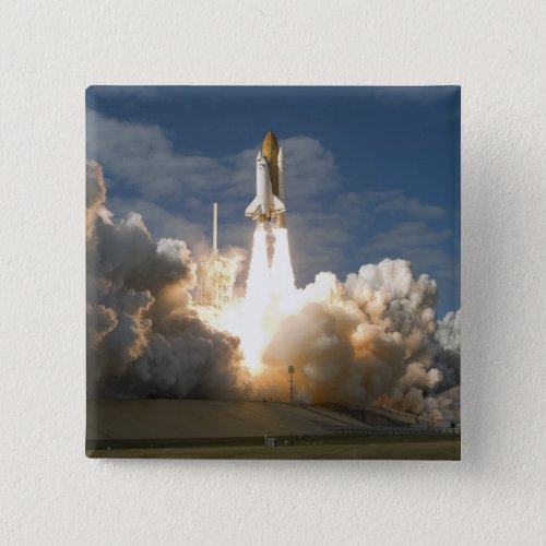 Space Shuttle Atlantis lifts off 24 Pinback Button