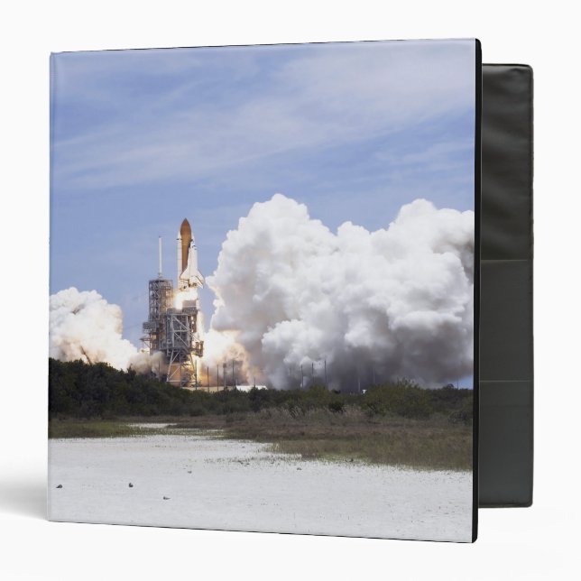 Space Shuttle Atlantis lifts off 27 Binder (Front/Inside)