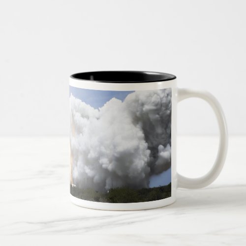 Space Shuttle Atlantis lifts off 28 Two_Tone Coffee Mug