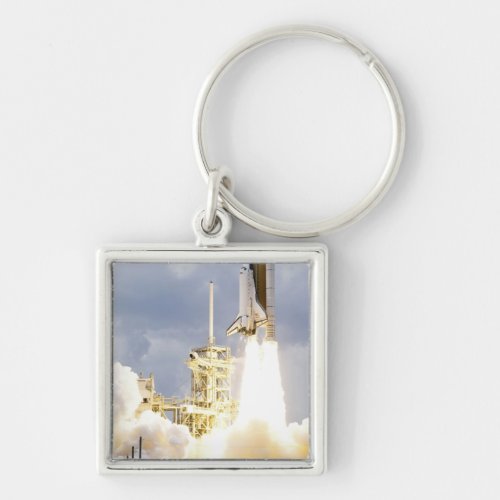 Space Shuttle Atlantis lifts off 2 Keychain