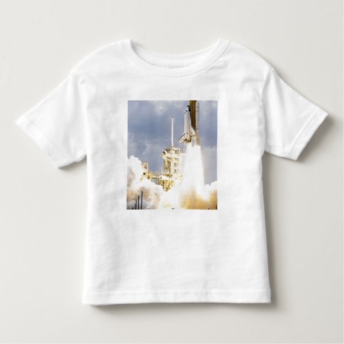 Space Shuttle Atlantis lifts off 2 Toddler T_shirt